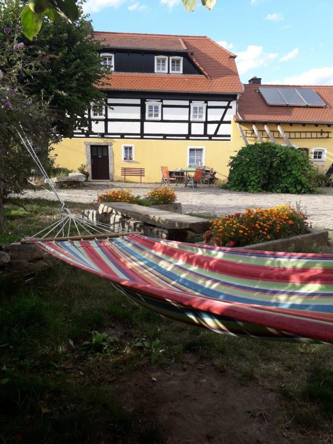 Appartement Spreehof Goebeln à Grossdubrau Extérieur photo